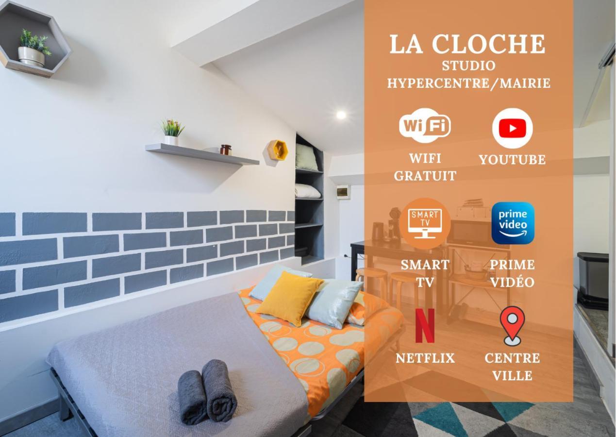 La Cloche Studio Hypercentre Mairie Libourne Exteriör bild